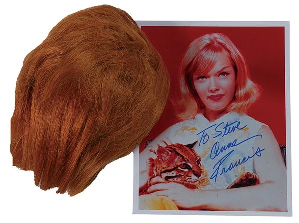 - Twilight Zone Hair Piece worn by Ann Francis