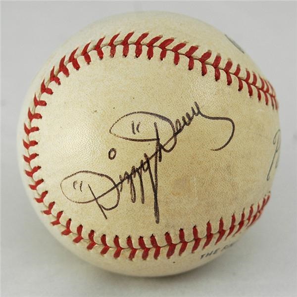 - Dizzy Dean Single Signed Baseball