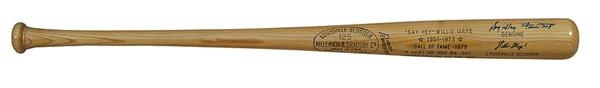 The Mike Brown Collection - Willie Mays “Say Hey Kid” Signed Bat #18/100
