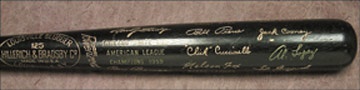 Pete Rose & Cincinnati Reds - 1959 Ted Kluszewski's A.L. Championship Black Bat (35")