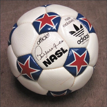 - 1970's Official N.A.S.L. Game Used Soccer Ball