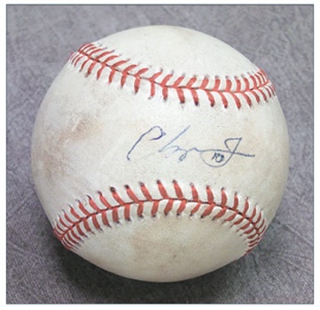 Riverfront - 1995 Chipper Jones Home Run Baseball