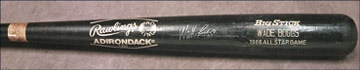 - 1986 Wade Boggs All-Star Game Used Bat (34.5")