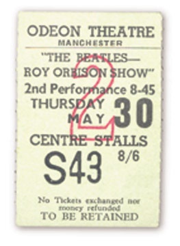 May 30, 1963 Ticket