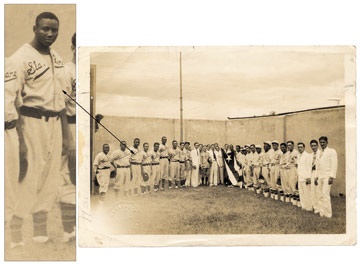 Josh Gibson Santa Clara Team Photograph