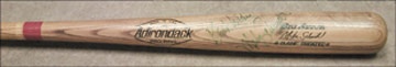 1983 Mike Schmidt Game Used Bat (35")