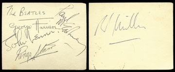 - The Beatles Autograph Set (3.5x3")