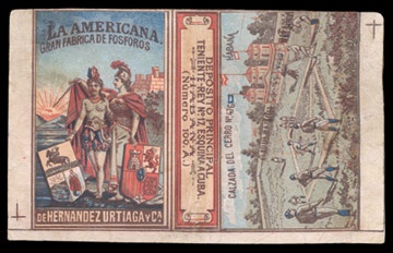 1865 Baseball Cigar Label