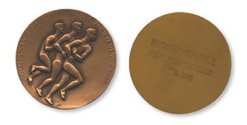 1961 Mickey Mantle Van Heusen Award