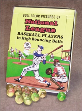 1970 National League Bouncing Balls Box with Balls (136)