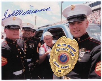 Col. Ted Williams Security Team Badge