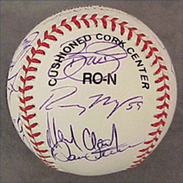 - 1998 Chicago Cubs Team Signed Baseball