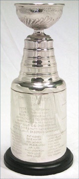 1985 Edmonton Oilers Stanley Cup Championship Trophy