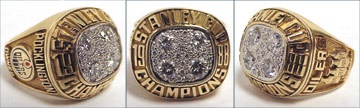 Peter Pocklington Collection - Peter Pocklington's 1988 Edmonton Oilers Stanley Cup Championship Ring