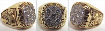 - Peter Pocklington's 1990 Edmonton Oilers Stanley Cup Championship Ring