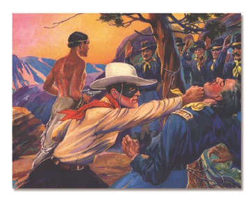 Lone Ranger 1938 Gum Inc. Premium Set (5)