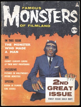 - 1959 First British Issue of Famous Monsters of Filmland