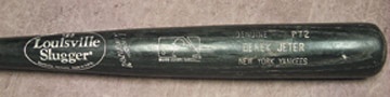 NY Yankees, Giants & Mets - 1999 Derek Jeter Game Used Bat (34")