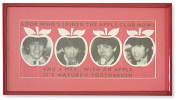 The Beatles British Council Of Dentistry Poster