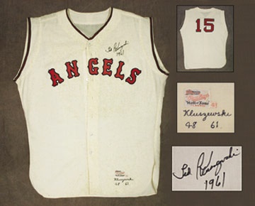 Baseball Jerseys - 1961 Ted Kluszewski Game Worn Jersey