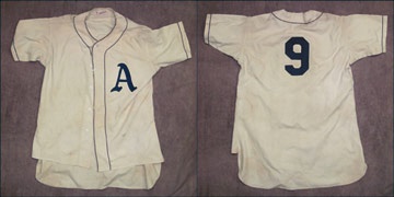 Cuban Sports Memorabilia - Orlando Napoles 1950's Almendares Scorpions Cuban Baseball Jersey