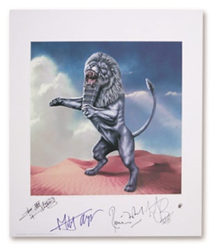- Rolling Stones Signed Lithograph