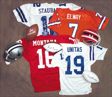 Football Stars Signed Memorabilia Collection