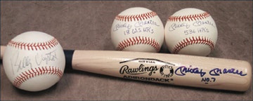 - Special Mickey Mantle Signatures Collection