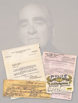 - Ed Barrow Signed Document Collection
