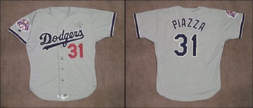 New York Mets MLB 1995 Game Worn Team Jersey