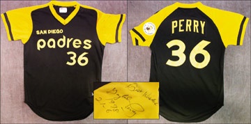 - 1978 Gaylord Perry Game Worn Jersey