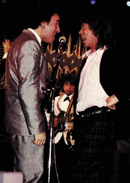 Bob Gruen - Bruce, Bob & Mick at The Hall Of Fame Dinner Photograph (11x14"Color)