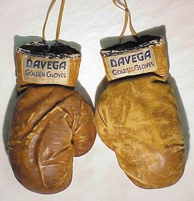 Muhammad Ali & Boxing - Sugar Ray Robinson Fight Worn Gloves