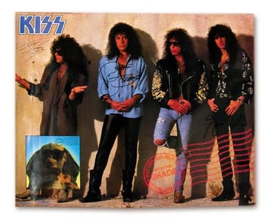 KISS - KISS Hot In The Shade Autographed Posters (26)