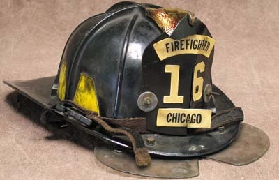 KISS - KISS Paul Stanley Chicago Fire Fighter Helmet
