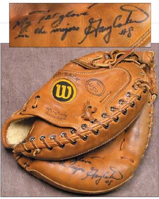 Expos - Gary Carter's First Major League Glove