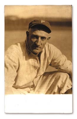 Clemente and Pittsburgh Pirates - 1910's Honus Wagner Real Photo Postcard