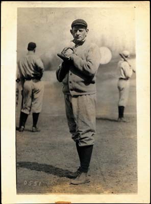 Baseball Photographs - Circa 1904 Jack Chesbro Wire Photograph (6x8")