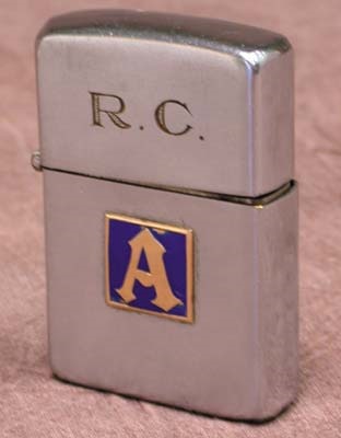 Cuban Baseball - 1945-46 Almendares Scorpions Zippo Presentation Lighter