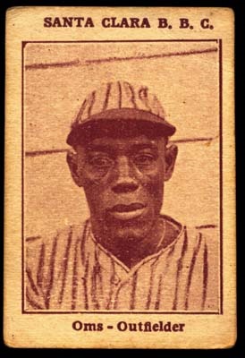 Cuban Baseball - 1923-24 Tomas Gutierrez Alejandro Oms