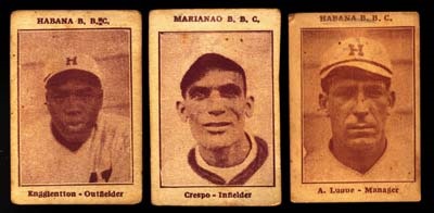 Cuban Baseball - 1923-24 Tomas Gutierrez Lot of (14) Assorted