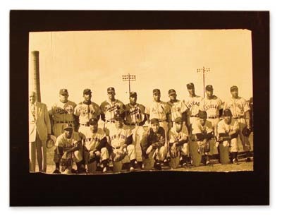 Baseball Memorabilia - 1955 Willie Mays All Stars Barnstorming Photograph