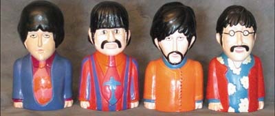 The Beatles - The Beatles Yellow Submarine Bank Set (4)