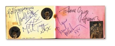 The Beatles And Others Autograph Book (5x3.5")