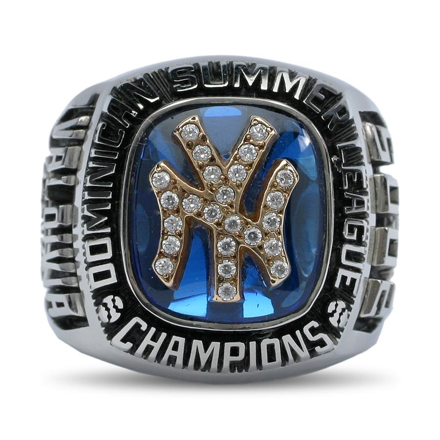 - 2005 New York Yankees Summer League Championship Ring