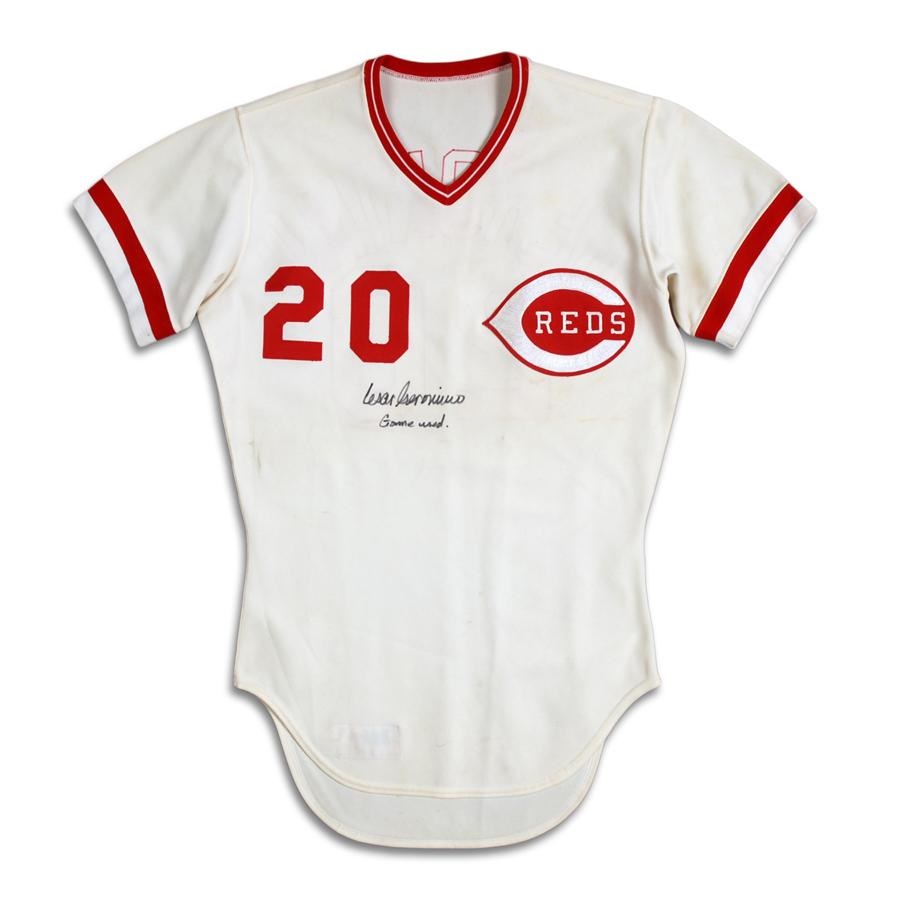 - 1978 Cesar Geronimo Cincinnati Reds Game Worn Jersey