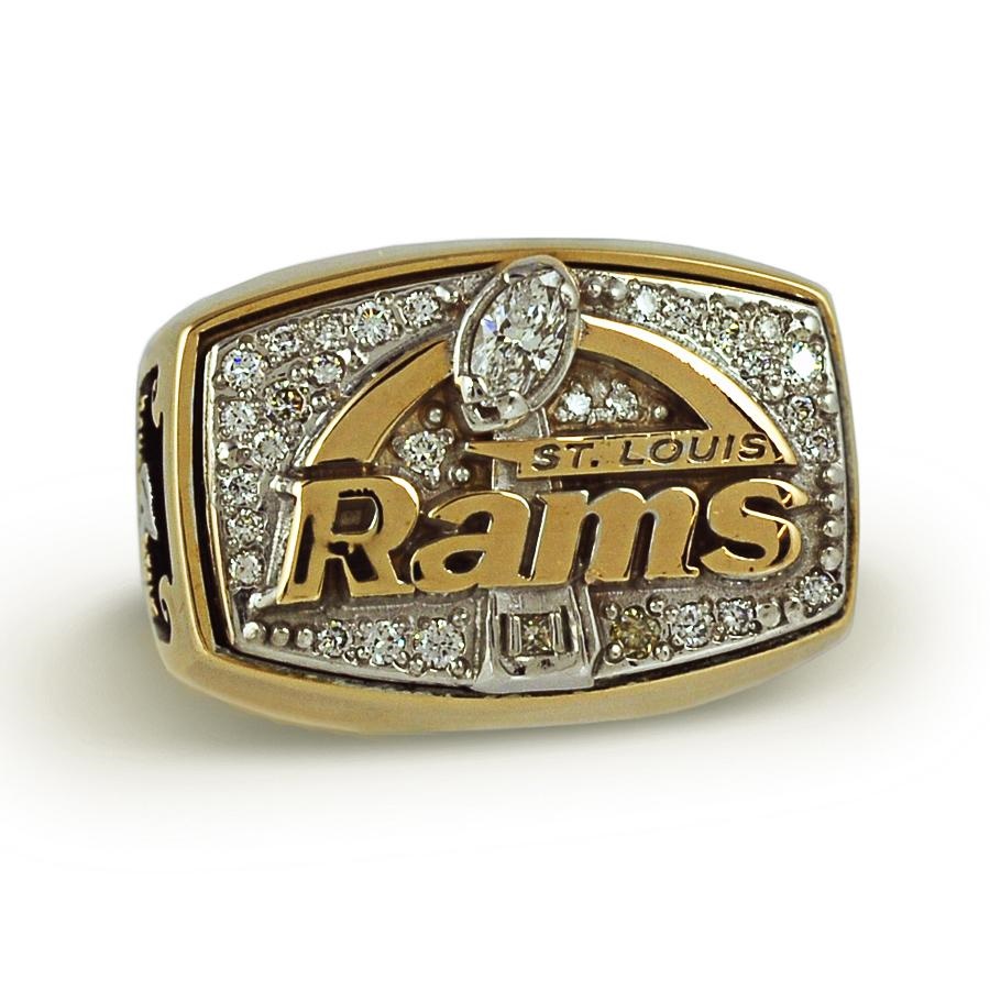 - 1999 St. Louis Rams Super Bowl Championship Ring
