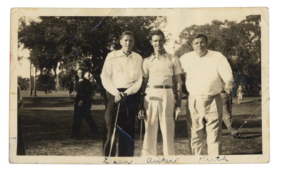 1930s Babe Ruth & Lou Gehrig Snapshots