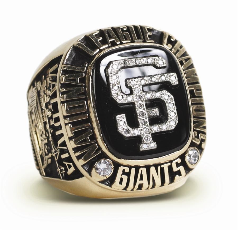 2002 San Francisco Giants National League Championship Ring. , Lot  #80498