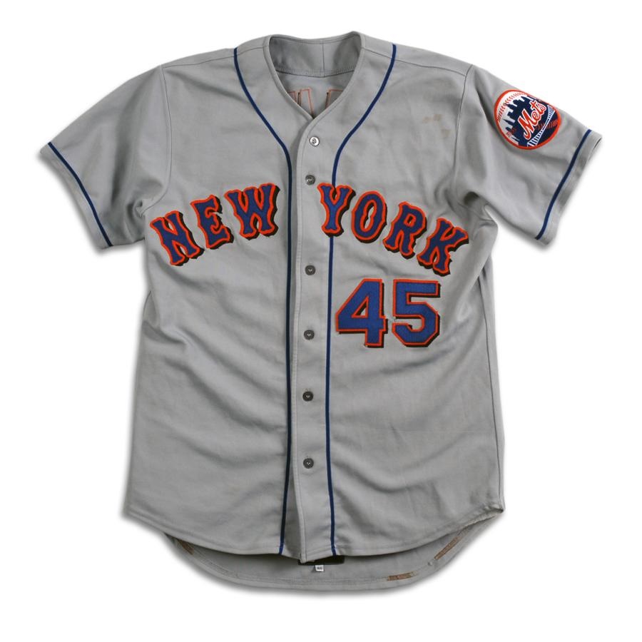 - 1998 John Franco New York Mets Game Worn Jersey